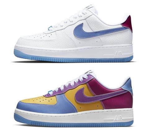 nike schuhe die ihre farbe wechseln|Nike Air Force 1 UV Reactive: Dieser Sneaker .